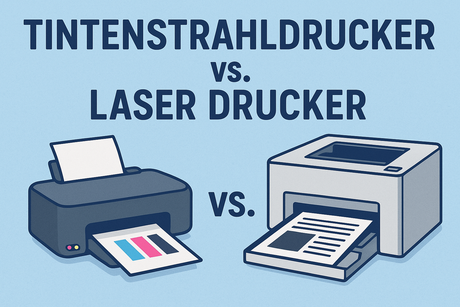 Tintenstrahldrucker vs. Laser Drucker