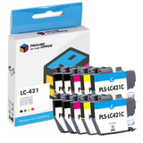 Kompatibel Brother DCP-J1140DW Druckerpatronen - Brother LC421XL LC-421XL Druckerpatronen