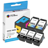 Kompatibel Canon PIXMA TR4551 Druckerpatronen Set - Canon PG-545XL+CL-546XL Druckerpatronen