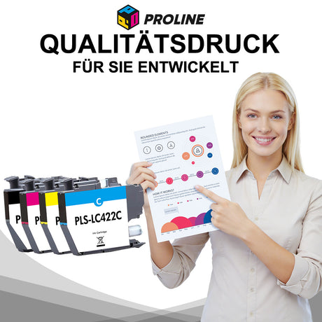 Kompatibel Brother LC-422XL Druckerpatronen