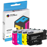 Kompatibel Brother LC527 LC-527 Druckerpatronen 4er-Pack