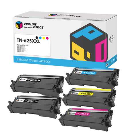 Brother TN625XXL TN-625XXL Toner 5PK