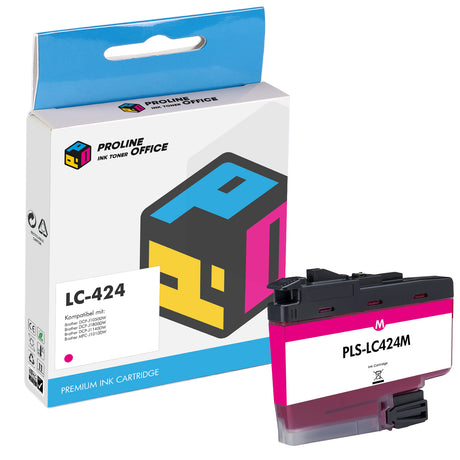 Kompatibel Brother LC-424M Druckerpatrone Magenta