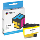 Kompatibel Brother LC-424Y Druckerpatrone Gelb