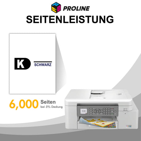 Kompatibel Brother LC-426XL Druckerpatrone Schwarz