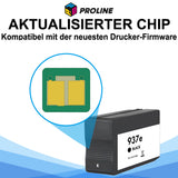 Kompatibel HP 937/937e (XL) Druckerpatrone Schwarz