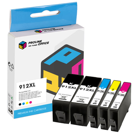 Kompatibel HP Officejet Pro 8022e Druckerpatrone 5PK