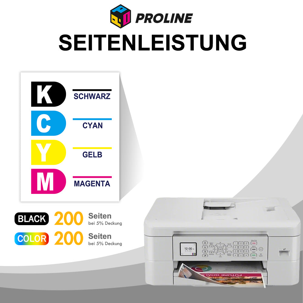 Kompatibel Brother DCP-J1050DW Druckerpatronen - Brother LC421XL LC-421XL Druckerpatronen