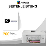 Kompatibel Brother LC-421BK LC-421XLBK LC421BK LC421XLBK Druckerpatrone Schwarz