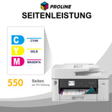 Kompatibel Brother LC-422Y LC-422XLY LC422Y LC422XLY Druckerpatrone Gelb