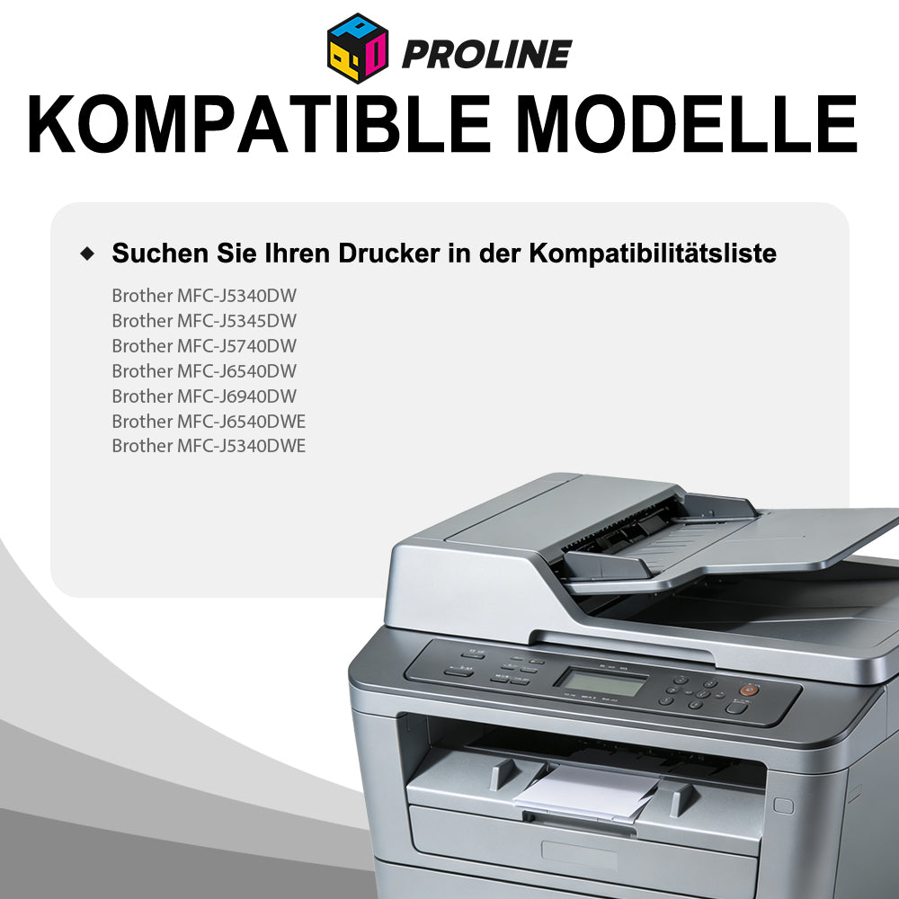 Kompatibel Brother MFC-J5340DWE Druckerpatronen - Brother LC422XL LC-422XL Druckerpatronen