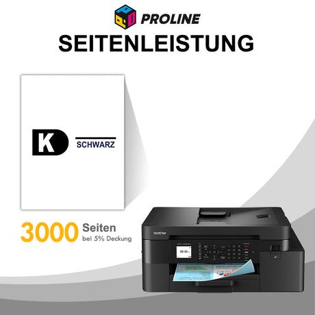 Kcompatible Brother LC527XL LC-527XLBK Druckerpatrone