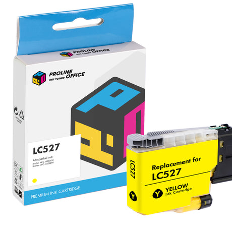 Kompatible Brother LC527 LC-527Y Druckerpatrone