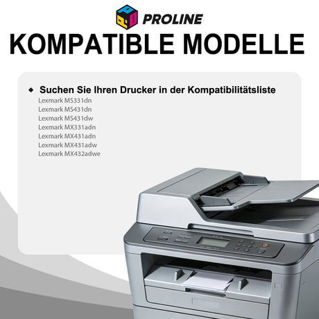 Kompatibel Lexmark 55B2H00 Toner