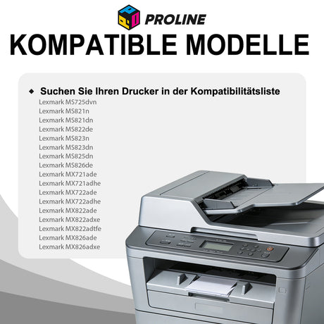 Kompatibel Lexmark 58D2000 Toner