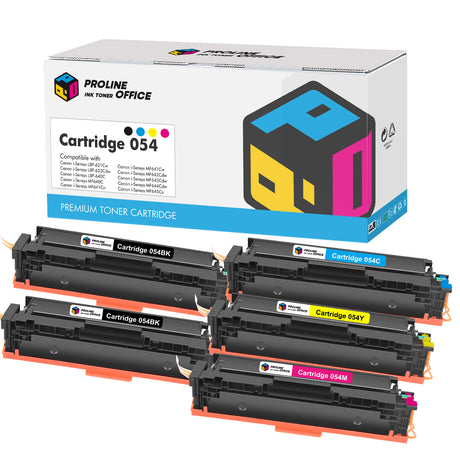 Kompatibel Canon i-SENSYS MF643Cdw Toner Set 5PK