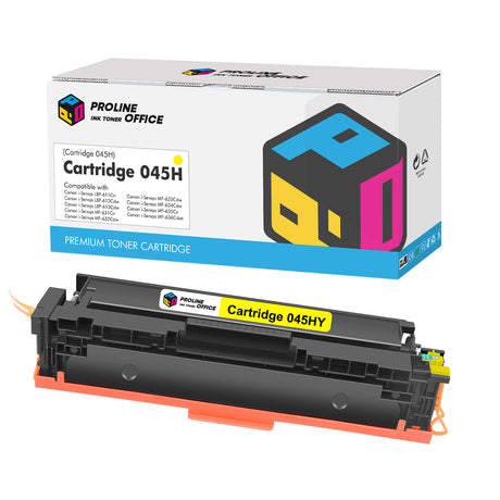 Kompatibel Canon 045H Toner Gelb