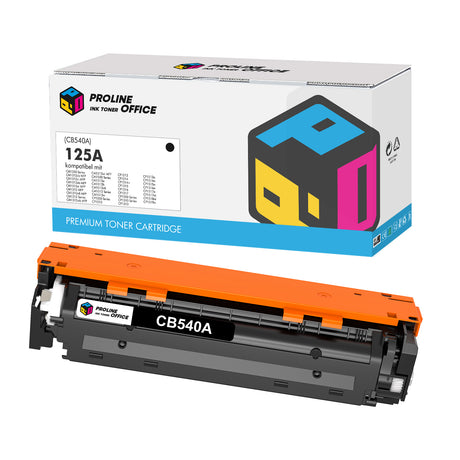 Kompatibel HP 125A(CB540A) Toner Schwarz