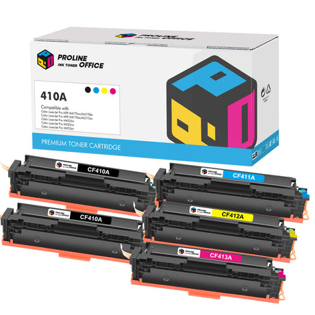 Kompatibel HP Color LaserJet Pro M452nw Toner Set 5PK