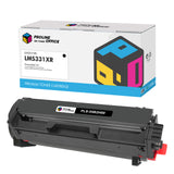 Kompatibel zu Lexmark LMS331XR Schwarz Toner - 55B2H00