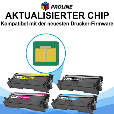 Brother TN625XXL TN-625XXL Toner 4PK