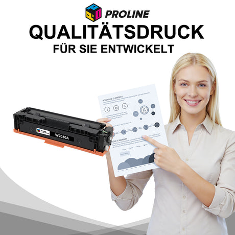 Kompatibel HP 415 Toner Schwarz