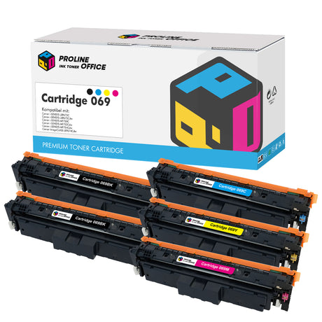 Kompatible Canon 069 Toner Multipack