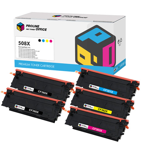 HP Color LaserJet Enterprise M552dn Toner 5pk