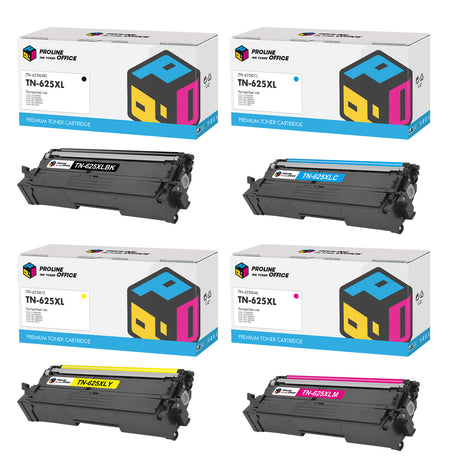 Brother TN625XL TN-625XL Toner 4PK