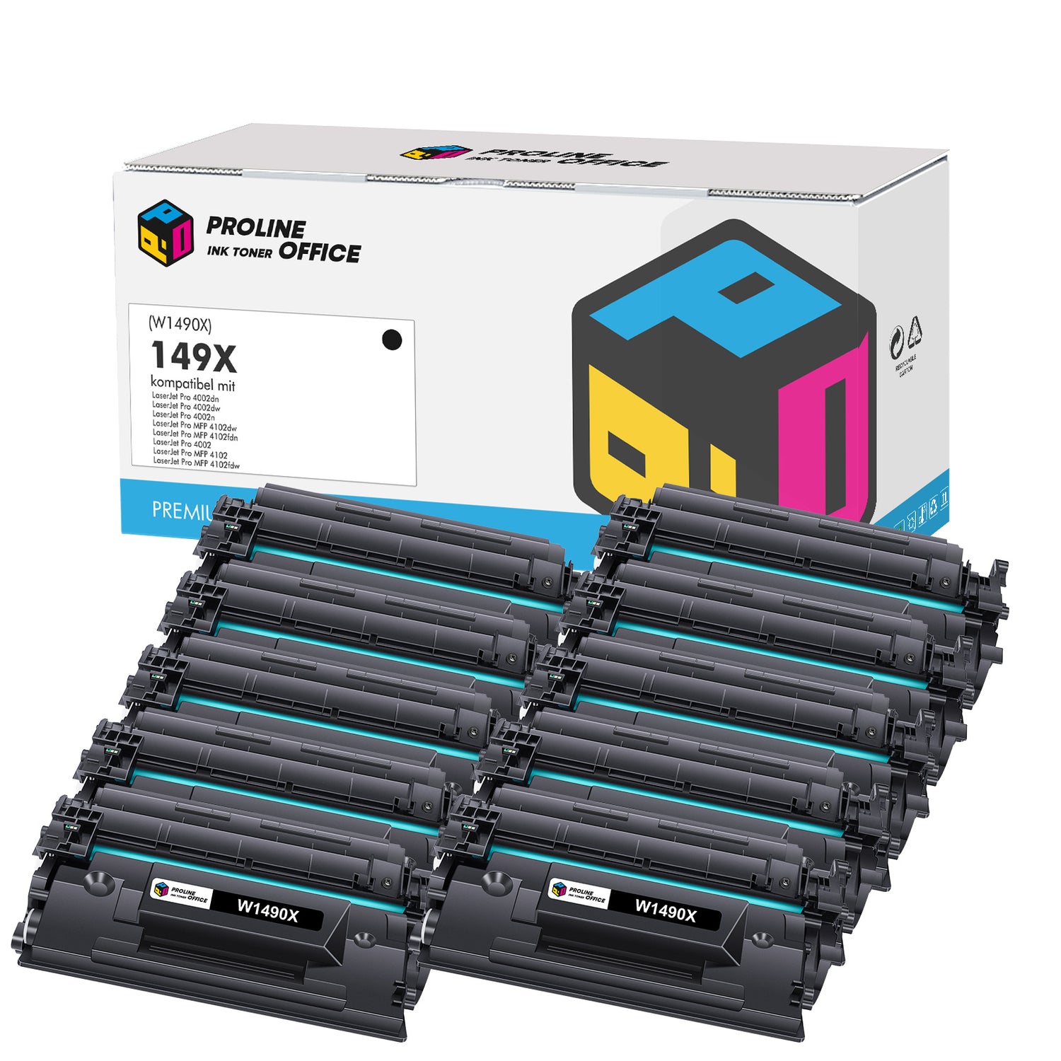 Kompatibel HP LaserJet Pro MFP 4102fdn Toner 10PK