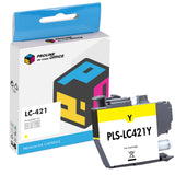 Kompatibel Brother LC-421Y LC-421XLY LC421Y LC421XLY Druckerpatrone Gelb