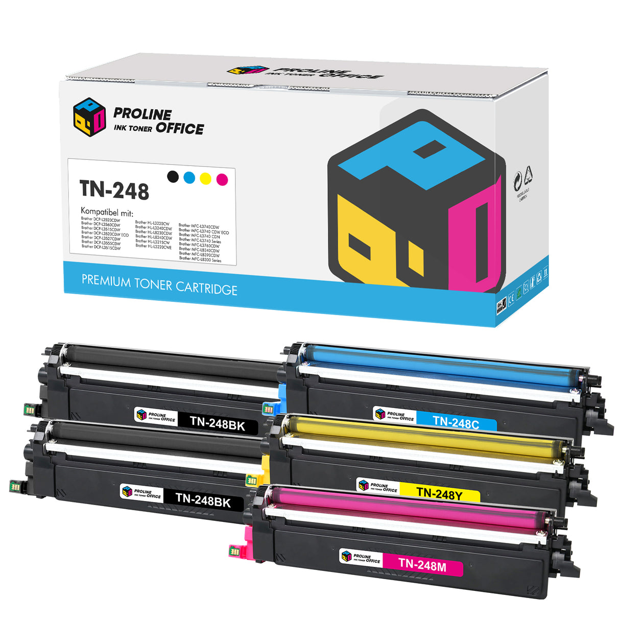 brother mfc-l3740cdw toner 5pk