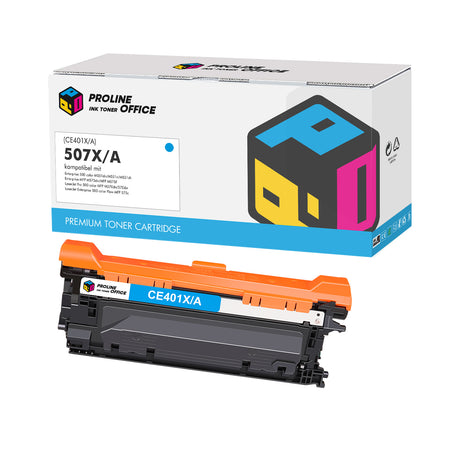 Kompatibel HP 507A Toner Cyan