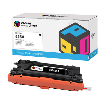 Kompatibel HP 655A Toner Schwarz