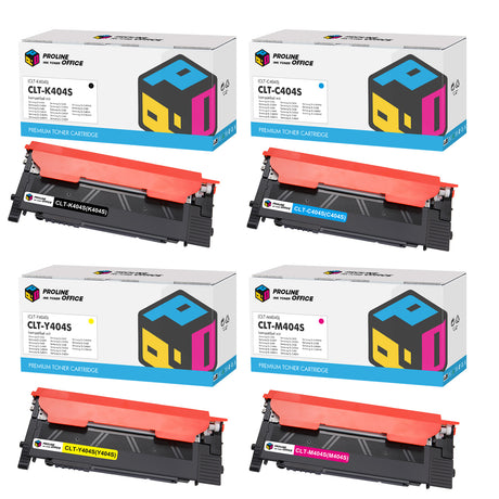 Kompatibel Samsung Xpress SL-C480W Toner Set - Samsung CLT-P404C CMYK Multipack