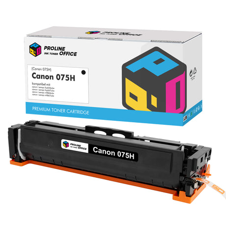Kompatibel Canon 075H Toner Patronen Schwarz